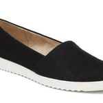 Life Stride Women’s  black faux suede slip on cushioned heels, Size 9 Photo 0