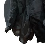 Tiered Ruffle Sleeve Babydoll Dress, Mini Dress with Back Keyhole Black Photo 7