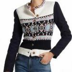Anthropologie Buckhaven Fairisle Sweater jacket by Elevenses size 2 Photo 1