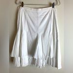 No man’s land: ruffle skirt White Size 14 Photo 2
