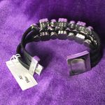 FINAL MARKDOWN LADIES’ A’dena Accents Biker Chic Bracelet Photo 4
