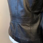 wilson's leather Wilsons Maxima - Genuine Black Leather Vintage 90’s Blazer - Size Medium Photo 7