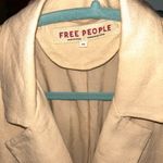 Free People  Women's Cream Double-Breasted Jacket NWOT size XS Photo 1