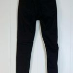 Topshop Moto Leigh Black Skinny Jeans With Ripped Knees 24x30 Photo 2