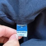 Old Navy NWT! Women’s Maternity navy blue belly cover dress pants XL Photo 3