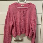 Aritzia Wilfred Pink Cardigan Sweater Photo 1