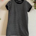 SheIn Women’s -  Simple Black and White Stripe Dress Size M Photo 2