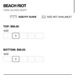 Beach Riot $98 Yara White Sports Bra Tank top XS Photo 2
