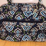 Vera Bradley Turnlock Satchel in Ink Blue Retired Fall 2014 Photo 3