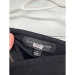 Slate + Willow Solid Black Janis Bell Sleeve Square Neck Sheath Cocktail Dress 6 Photo 4