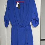 Uk2la  royal blue plunge romper Photo 0