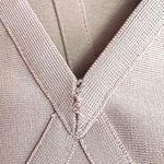 NWT The Girlcode Bandage V Neck Bodycon Midi Dress Lilac Mauve Women’s Size 6 Purple Photo 9