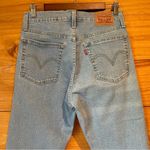 Levi's Wedgie Fit Skinny Jeans High Rise Distressed Light Wash 29 NWOT Photo 4