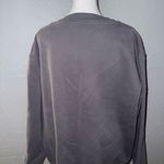 White Fox Boutique White Fox Gray Sweatshirt L/XL Vol. 5 (Last Slide Shows Flaw Tiny Bleach Stain) Photo 4