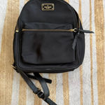 Kate Spade Black Gold Nylon Mini Backpack Photo 0