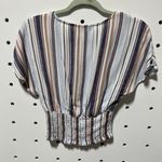 Crave fame  Multicolor Striped Blouse Size XS Photo 4