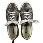 Superga Women's Silver Metallic Camo Print Sneakers Size 7.5 Photo 4