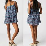 Free People New! FP One Talia Tunic Floral Tiered Sleeveless Top, size XL Photo 1