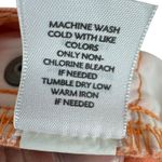 J. Jill Cotton Authentic Fit Crop Mid Rise Orange Stretch Jeans Size 10 Photo 6