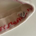 Vintage Retro Steffner Ski Headband Pure Pool White and Red Knit Ear Warmer Photo 4