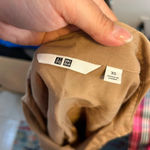 Uniqlo  Tan Neutral Button Down Shirt Photo 2