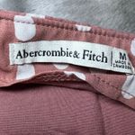 Abercrombie & Fitch  Ruched Polka Dot Ruffle Mini Skirt Womens Medium Beige/Pink Photo 3