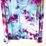 Heart & Hips Heart Hips Small Top Handmade Tie Dye Fancy Free Blue Pink Purple Strappy 1204 Photo 4