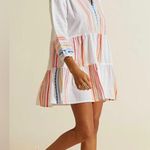 Lemlem NWT Bekah Popover Dress Imported by Liya Kebede Handwoven Large Photo 2