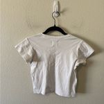 With Jean  Baby Tee Urban Outfitters Size XXS y2k 90s Crop Top Back To School Photo 6