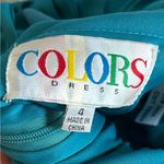 COLORS Teal Strapless Mermaid Lace Photo 8