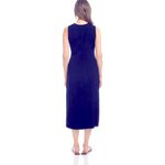 Karen Kane  faux wrap rayon/spandex jersey Navy blue Dress. Size Medium. NWT. Photo 1