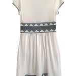 BCBGMAXAZRIA NWOT Black/Ivory Geometric Print Matte Jersey Knit Dress. Size Med. Photo 6