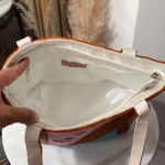 Ermo Vintage Y2K Multicolor Glass Beaded Handbag Tote Purse Shoulder Bag RARE Orange Photo 8