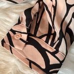 Dana Buchman ‎ Black and Pink Long Sleeve Tie Front Blouse Photo 3