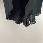 ASTR  The Label Roseanne Romper Jumpsuit Black Lined Sheer Long Sleeve Size S Photo 9