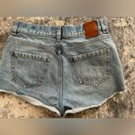 & Other Stories & Other Stories Los Angeles Atelier Blue Jean distressed Shorts Photo 2