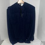 Tommy Hilfiger Women’s  Navy Blue Polka Dot Shirt Photo 0