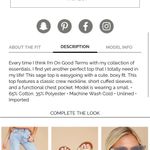 Red Dress Boutique in loom | Sage pocket tee Photo 1