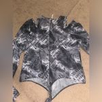 River Island  mesh graphic text shoulder cut out bodysuit Photo 5