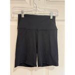CRZ Yoga  Biker Shorts High Waisted Athletic Workout Yoga‎ Black Size S Photo 1