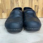 Dansko Black Matte Leather Professional Clog 40 Photo 2