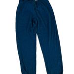 Felina Womens Super Soft Loungewear Jogger Size S Color Light Blue/Green Blue Photo 2