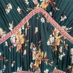 Chelsea28  dress NWT green‎ floral pleaded large Photo 5