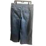 Spanx High Waist Cropped Wide Leg Shaping Jeans Women 1X 36X25 Tummy Control Photo 2