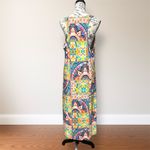 La Blanca  XL Patchwork Midi Cover-Up Dress Resort Vacation Travel Beach Cruise Photo 4