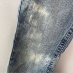 True Religion  Vintage Butterfly Embroidered Beaded Low Rise Cutoff Jeans Size 27 Photo 7