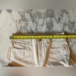 J.Crew NWT $158 '84 low rise wide leg cotton jeans ecru (buttery ivory) 27P rip Photo 8