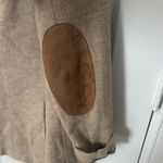 Classic Tan Blazer Carlo ferrini Italian wool with elbow patches Size XL Photo 6