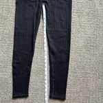 Nordstrom  Ribbed Black High-Waisted Leggings Small Photo 4