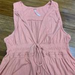 Free People  Beach Bound Tank Top Womens Size Small Tie Front Sleeveless Casual‎ Photo 1